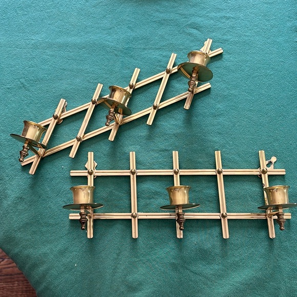 Partylite Articulated Sconces - Picture 1 of 3